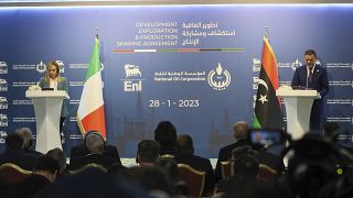 Italy's Eni signs $8 billion gas deal as Meloni visits Libya