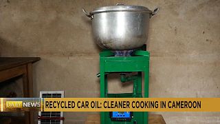 How a Cameroonian stove turned recycled oil into clean fuel